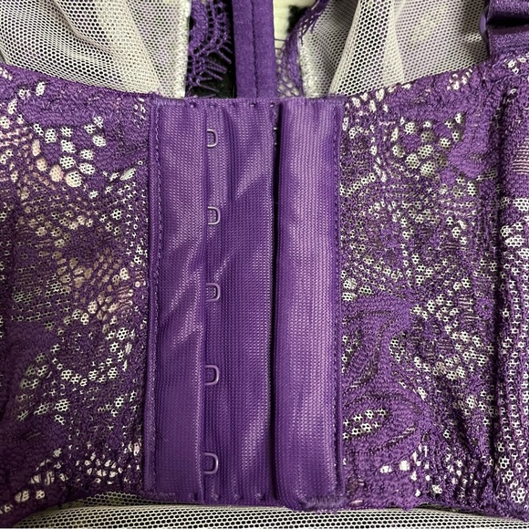 NWT Victoria’s Secret VS Very Sexy Lace High Neck Bra Size 32DD - Picture 10 of 12